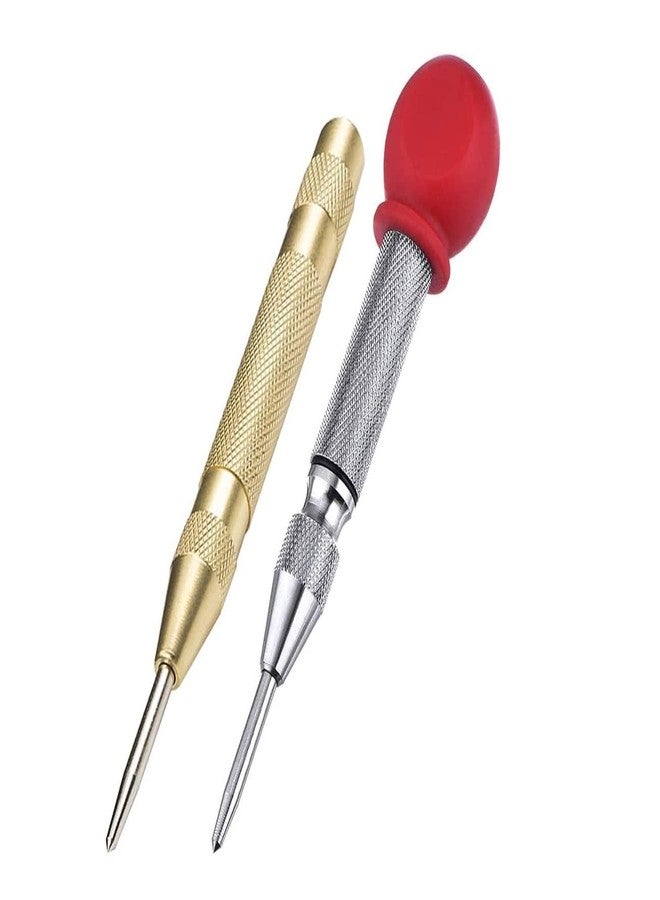 Veltrix - Automatic Center Punch Tool | Heavy Duty Marking Punch for Metal, Wood, Glass, Leather, Jewelry | Spring Loaded, Adjustable Tension | No Hammer Needed | Hardened Steel Tip - Image 1